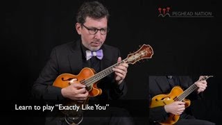 Gypsy Jazz Mandolin with Aaron Weinstein  quotExactly Like Youquot [upl. by Ika]