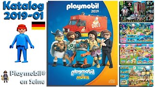 CATALOGUE PLAYMOBIL 2019  ALLEMAND [upl. by Deenya]