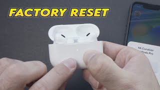 AirPods Pro 2  How to Factory Reset [upl. by Annaiel]