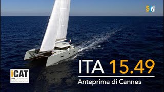 Ita 1549 un catamarano veloce tutto italiano della Itacatamarans [upl. by Derr]