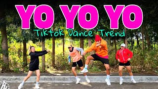 Yo yo yo tiktok dance  Dj Johnrey remix  Dance workout  Kingz Krew [upl. by Aikram564]