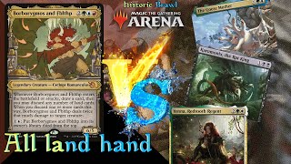 Borborygmos and Fblthp  Historic Brawl  Temur  MTG Arena TRANSFORMED [upl. by Anitnatsnoc129]