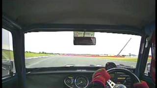 Mini Cooper S 1966  Silverstone Classic 2009 50th Anniversary Mini Race [upl. by Siuqcram]