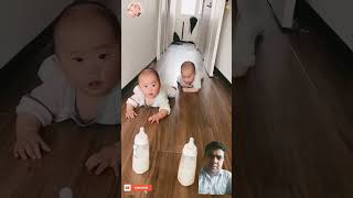 baby adveyactiveadda cutebaby twins funny cute ytshorts video shortvideo trending [upl. by Nalani]