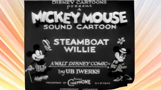 Steamboat Willie 1928  Mickey Mouse  Full Cartoon HD [upl. by Gaby]