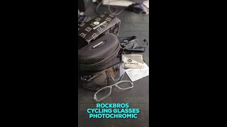 ROCKBROS CYCLING SHADES PHOTOCHROMIC UNBOXING [upl. by Aniroz976]