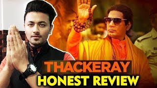 THACKERAY MOVIE  Honest Review  Nawazuddin Siddiqui Amrita Rao [upl. by Yniatirb999]