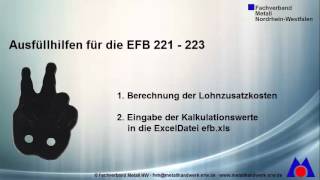 Ausfüllhilfe für EFB 221  223 [upl. by Belshin]