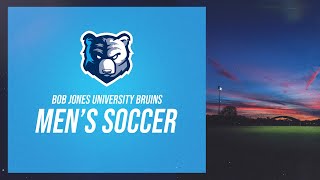 BJU Bruins vs Toccoa Falls College  Mens Soccer [upl. by Accber23]