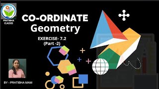 Ncert maths of class 10th Exercise 72 Coordinate geometry by PRATIBHA MAM [upl. by Einhapets464]