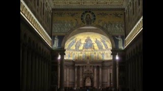 Angels We Have Heard on High 8 January 2015 St Pauls Outside the Walls Basilica Rome [upl. by Afaw]