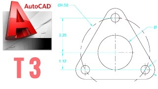 AutoCAD Tutorial 3 [upl. by Ymaj]