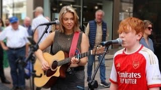 LITTLE 13 year old Ed Sheeran with INCREDIBE voice  Hallelujah Allie Sherlock Cover ampFionn Whelan [upl. by Marie-Ann13]