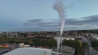 Behind the wall at seabrook crisps factory 🏭 Bradford drone video October 2024 seabrookcrisps audit [upl. by Saunder165]