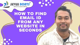 How to find Email addresses from a website in seconds  Best tool to Extract Email id from websites [upl. by Llennahc220]