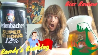 Randys Bierblog  Perlenbacher Super Strong 12 Bier Review [upl. by Hettie]