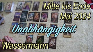 Wassermann  Mitte bis Ende Mai 2024  Überwinde Dich [upl. by Edlyn]