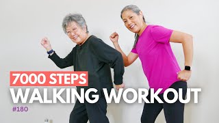 7000 Steps Walking Workout for Seniors amp Beginners Low Impact [upl. by O'Grady]