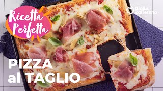 PIZZA al TAGLIO la RICETTA PERFETTA 🍕❤️🍕 adv [upl. by Akinod]