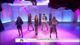 The Saturdays  What About Us  Live  Today Show [upl. by Dorkas]