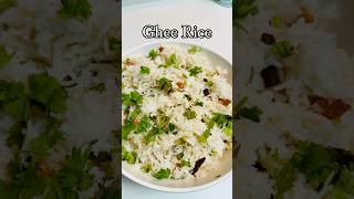 Ghee Rice Recipe 🇮🇳 GheeRice IndianFood EasyRecipes FlavorfulCooking” [upl. by Eniffit]