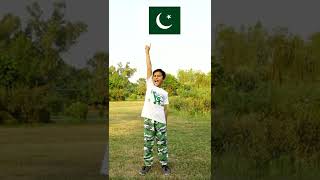 Main Pakistan Hoon Main Zindabad Shorts Pakistan pakistanzindabad 14augustsong2022 pakarmy [upl. by Elsi]