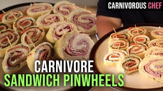 CARNIVORE Sandwich Pinwheels 2 WAYS [upl. by Dosh]