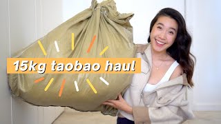 300 TAOBAO Clothing amp Homeware Haul  淘宝 International Unboxing  Jenny Zhou 周杰妮 [upl. by Atonsah]