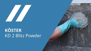 KÖSTER KD 2 Blitz Powder [upl. by Wendall]