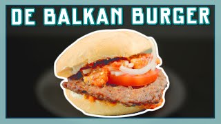 DE BALKAN BURGER PLJESKAVICA  EtenmetNick  How to [upl. by Aremihc]