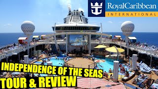 Independence of the Seas 2024 Tour amp Review with The Legend [upl. by Auqenes888]