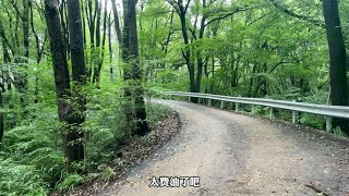 苏州灵岩山不愧为网红徒步路线，下雨天也挡不住这么多人出来登山 [upl. by Candie]