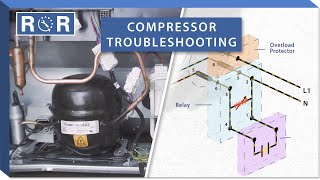 Refrigerator Compressor Troubleshooting Complete Guide  Repair amp Replace [upl. by Llebpmac334]