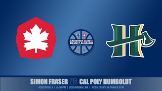 MBB  Simon Fraser vs Cal Poly Humboldt 11824 5 pm [upl. by Alimac757]