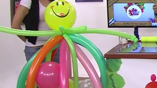 Globoflexia Como hacer un Payaso con Globos 2  Hogar Tv por Juan Gonzalo Angel [upl. by Jonathon]