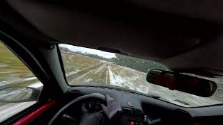 Fiat Seicento 11  Rally driving preview [upl. by Llerrut298]