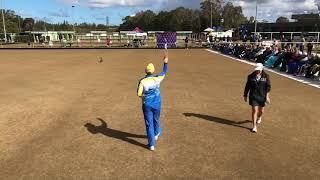 2018 Womens Bowls NSW State Singles Final  Timelapse [upl. by Nowujalo706]