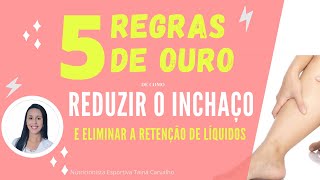 5 Dicas de Como Eliminar a Retenção de Líquidos e o Inchaço💦 [upl. by Adniral]