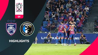 Johor Darul Tazim 50 Penang FC  FA QF  Highlights Piala FA 2023 [upl. by Eal]