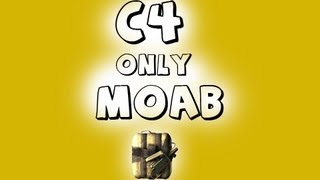 MW3  C4 Only MOAB 1st in the World [upl. by Bogosian]