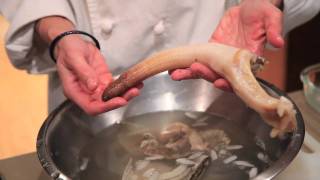 How to clean a geoduck [upl. by Jamille835]