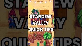 THINGS YOU MUST KNOW in Stardew Valley 16 [upl. by Wally961]