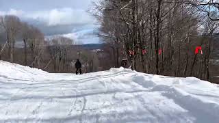 Early Season Skiing at Okemo Mountain Resort in Vermont [upl. by Nidak200]