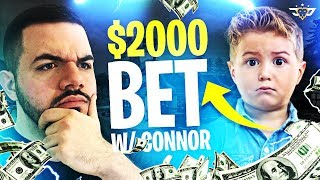 2000 BET WITH CONNOR Fortnite Battle Royale [upl. by Truk]