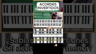 ¿Sabías las inversiones de La menor piano pianotutorial acordes chords [upl. by Nagud591]