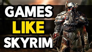 Top 10 Games Like Skyrim for Mobile [upl. by Schulein906]