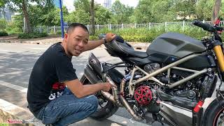 Review Ducati Streetfighter 1098s Độ Full Đồ Chơi [upl. by Thorfinn]