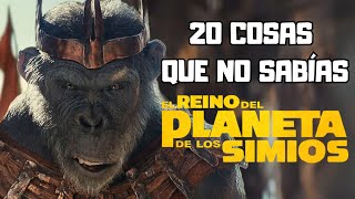 20 COSAS que TIENES QUE SABER antes de ir a ver EL REINO DEL PLANETA DE LOS SIMIOS 2024 [upl. by Bonney]