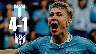 malmö ff vs kÍ klaksvík  41  HIGHLIGHTS  ucl qualification 202425  mff vs kÍ klaksvík MFFKIK [upl. by Derron]