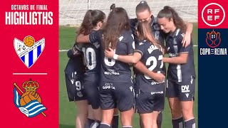 RESUMEN  SPORTING DE HUELVA 14 REAL SOCIEDAD  OCTAVOS DE FINAL  COPA DE LA REINA [upl. by Tiga]